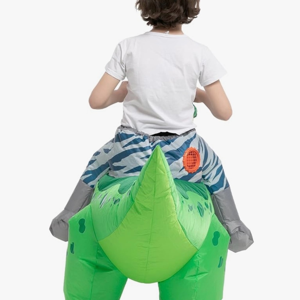 Inflatable Dinosaur Ride-On Toy - Picture 3 of 4